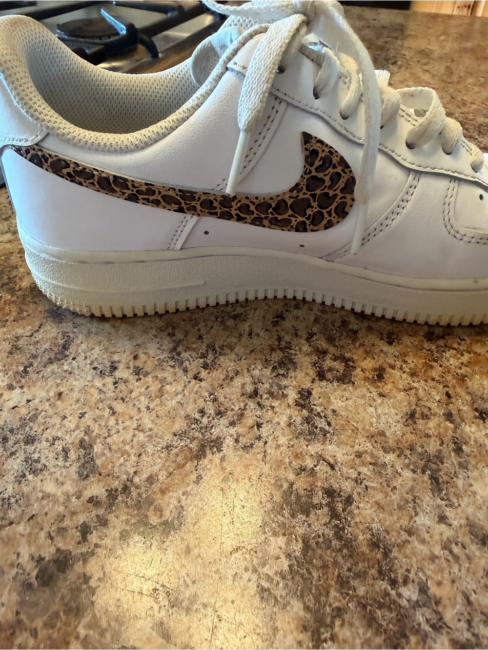 Nike Cheetah/ White Air Force 1